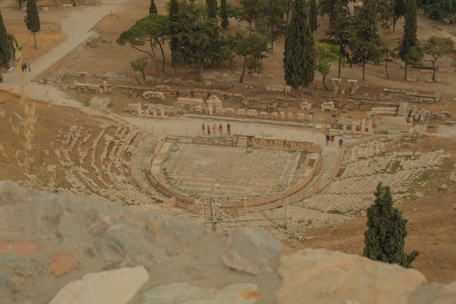 Ancient Ruins Near Athens