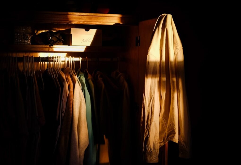 Photo Closet Organization